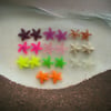 Handmade Resin Star Fish Stud Earrings