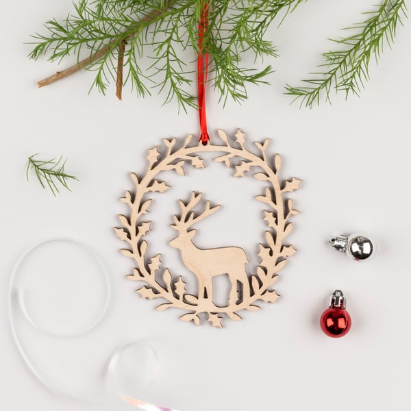 Deer Christmas decoration
