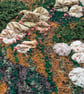 Woodland Walks inspired Textile Art 60cm tall - Image 2