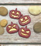 Rustic Red Pumpkin Charms