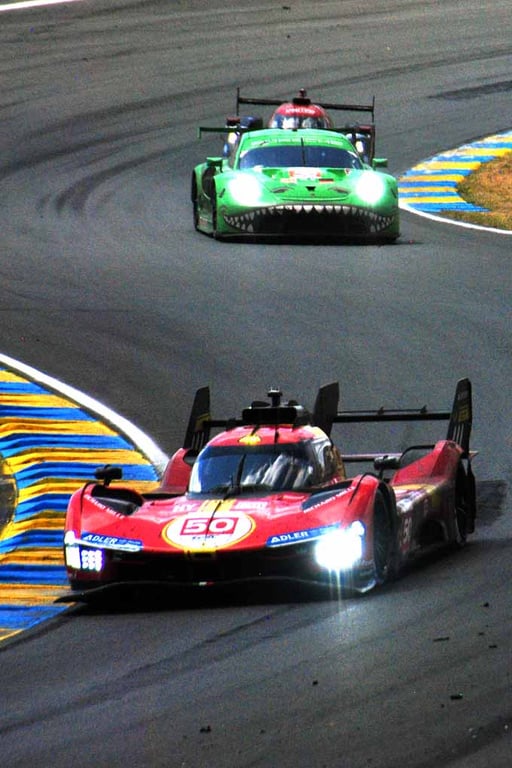 Ferrari 499P no50 24 Hours of Le Mans 2023 Photograph Print