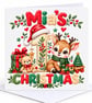 Cute Merry Christmas card for Niece, Granddaughter, Sister, Best Friend, Cousin - Image 6
