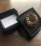  Wrapped cog eco brooch  - Image 4