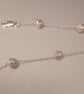 Sterling silver scribble bracelet - Image 1
