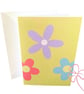 Flower Trio Blank Greetings Card
