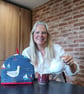 Tea Cosy in Seagull Fabric - Image 3