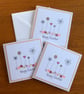 Pack of 3 Mini Easter Cards - Flowers and Sequins - Image 8