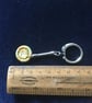 Dorset Button Key Ring, Yellow-Green, K5 - Image 2