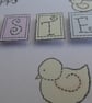 Easter Chick Card - Pastel Blocks - Image 6