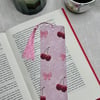 Pink Cherry Bookmark