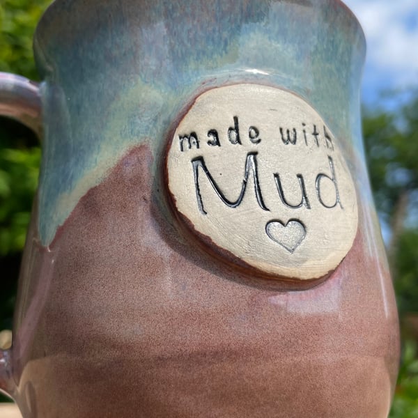 MadeWithMud Hand Thrown Stoneware Mug