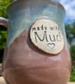 MadeWithMud Hand Thrown Stoneware Mug - Image 1