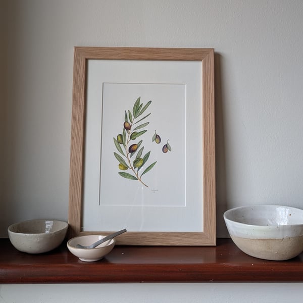 A4 framed print 