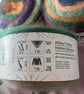 Papatya Angora Cake Yarn 800g – Green Teal Blue Orange Burgundy Multicolour - Image 3
