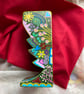 Upcycled unique hand painted tea light holder - Image 10