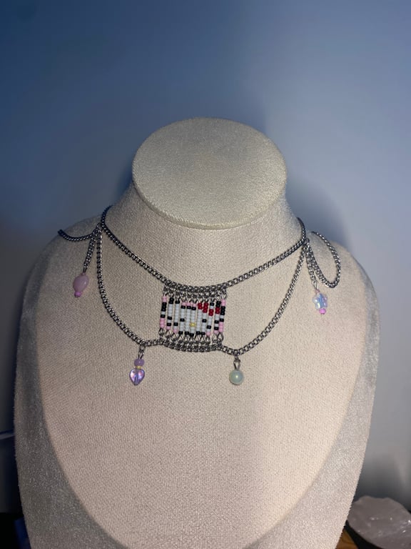 Hello Kitty inspired Choker Necklace 