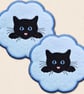 Cat Candle Coaster - Cute Feline Home Decor - Image 4
