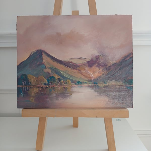 Buttermere Original oil painting 