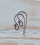 Handmade Aged Copper Ball Earwires, Set of 3 Pairs - Image 1