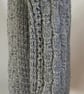 Hand Knitted Childs Jumper In A Wool With Alpaca Blend In Grey - Fits Age 3 - 4  - Image 4