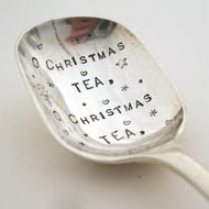 O Christmas Tea Caddy Spoon