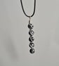 Handmade 925 Silver & Snowflake Obsidian Necklace Pendant Chain & Gift Boxed - Image 8