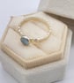 Aquamarine Sterling Silver Ring  - Image 2