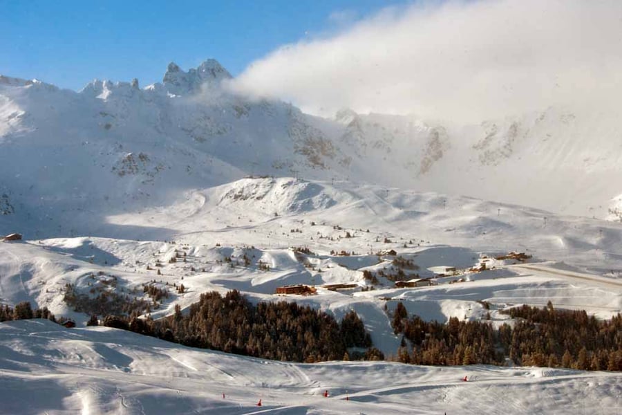 Courchevel 3 Valleys French Alps France Photograph Print