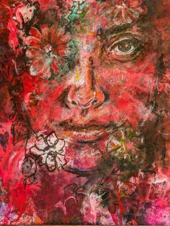 Original Artwork. Mother Nature. A3