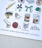 Art and Craft Alphabet Print - Image 4