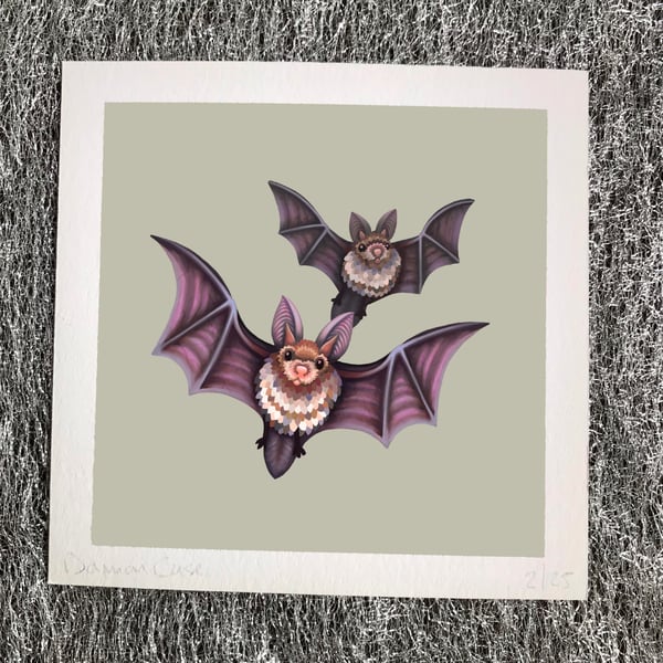 Bats Art Print