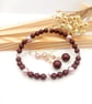 Crystal Pearl Earrings & Matching Bracelet Set, Special Occasion Jewellery 