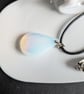 Handcrafted Stone Pendant with 44cm Rope Necklace - Image 3
