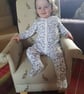 Kids Armchair Blue Faux Leather Fabric Children's Chair Toddler Bedroom Boys  - Image 5