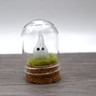 small glass wisp keepsake figure