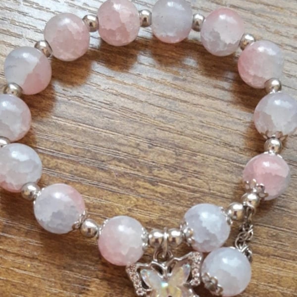 Pretty Bracelet with butterfly charm