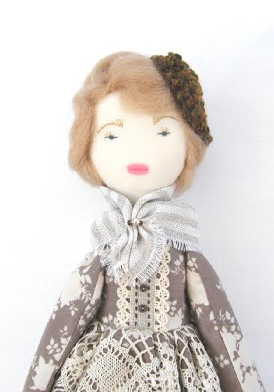 Gladys, a rag doll