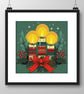 275 - Christmas Candles Festive Cross Stitch Pattern (PDF Counted Chart) - Image 2