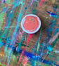 Fun illustrated pin badges by Jo Brown Happy Tomato - Image 4