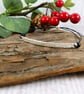 Sterling Silver Slim Bar Bracelet. Engraved Love you loads and loads - Image 7