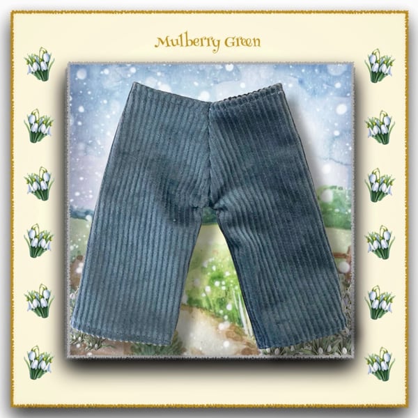 Grey Corduroy Trousers