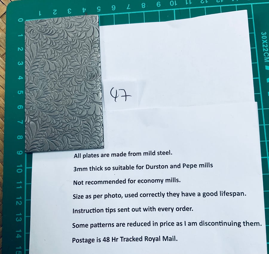 Rolling Mill Texture Plates 