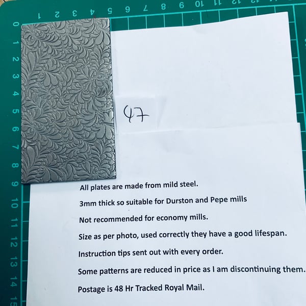 Rolling Mill Texture Plates 