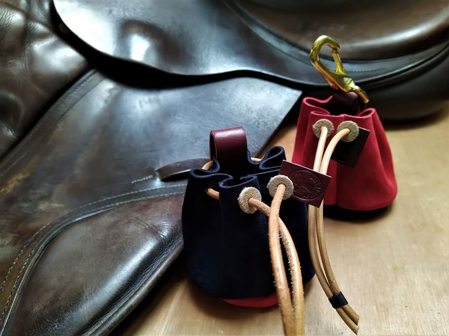 Handmade treat pouch