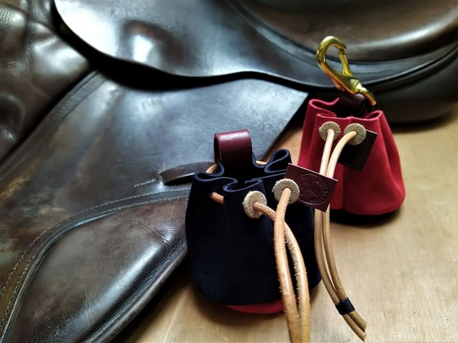 Handmade treat pouch