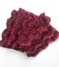 Red & Pink Striped lace scarf   - Image 2