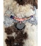 Art felt wall hanging with a large hagstone natural and tactile - Image 3