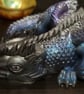 Serpent black and purple blue dragon 'Gothica' (1st hatchlings)