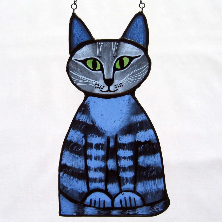 Blue Cat Light Catcher