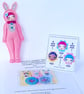 PDF Felt Easter Bunny and Egg Ornaments Sewing Pattern - Image 4